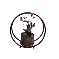 vintage bamboo flower vase lacquerware flower arrangement basket japanese flower arrangement tea house tea ceremony