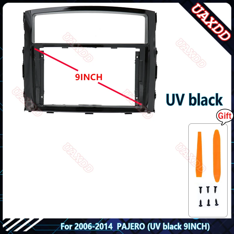 

Автомобильный DVD-радио Android для 2006-2014 Mitsubishi 2006-2014 PAJERO 9 дюймов стерео экран приборной панели видеоплеер жгут проводов рамка