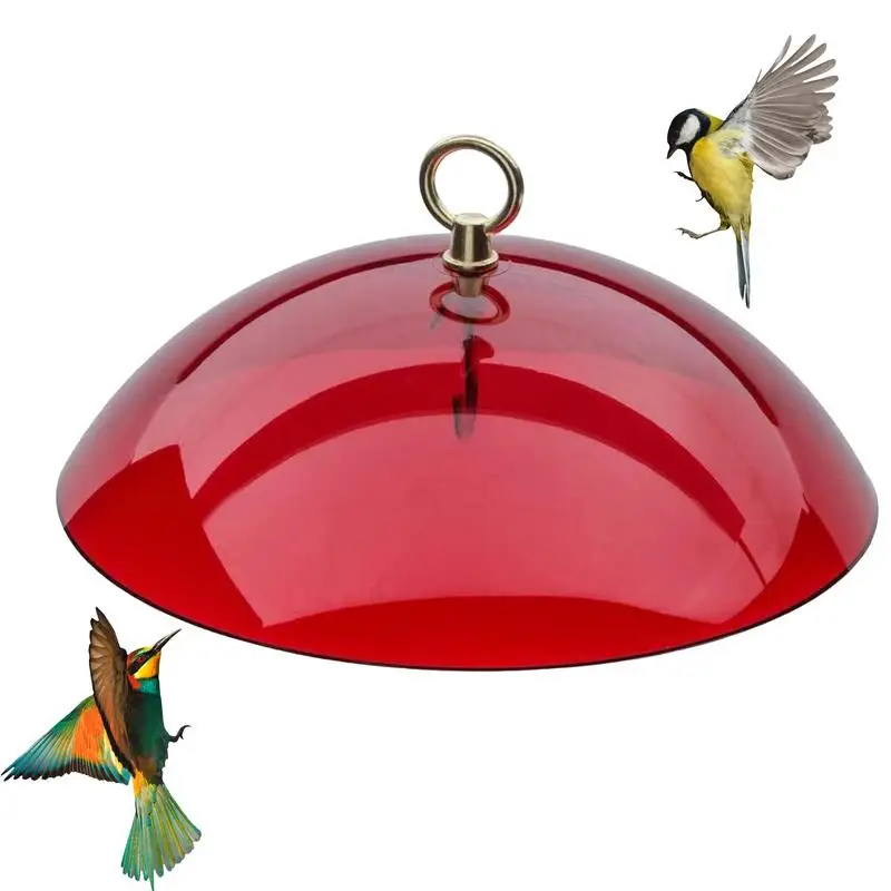 

Baffle For Bird Feeders Weather Guard Protective Dome For Rain Snow Sun Mealworm Feeders Cover For Squirrel Hummingbird Bluebird