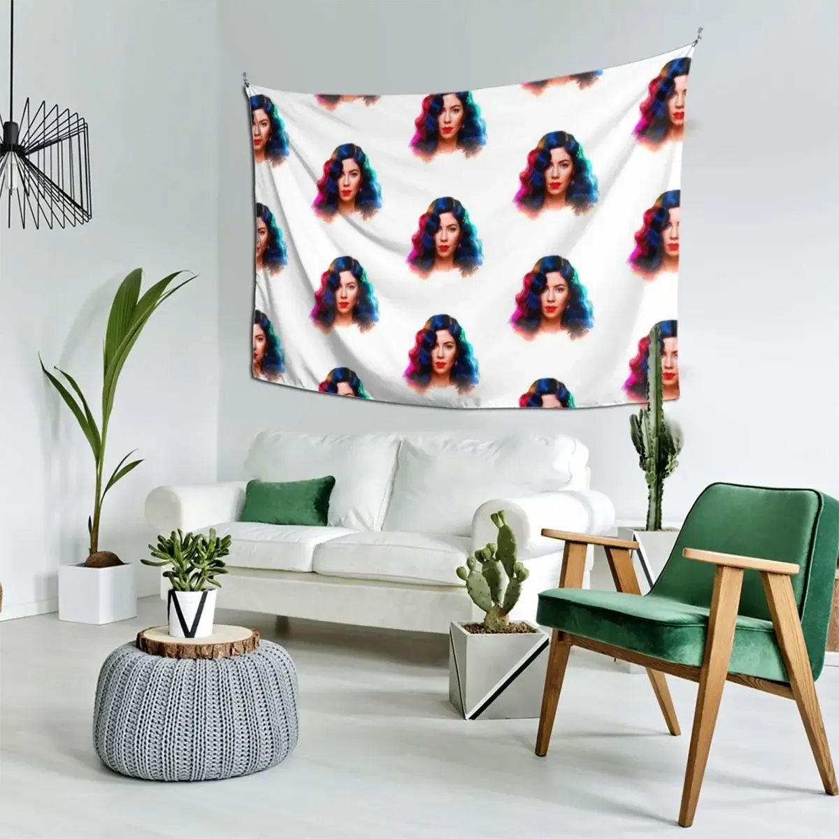 МАРИНА И ДИАМОНЫ Эстетика гобелена для украшения комнаты дома Настенные