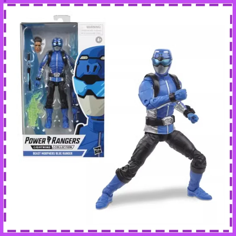 Hasbro аниме Power Ranger коллекция молний синий рейнджер рождественские подарки