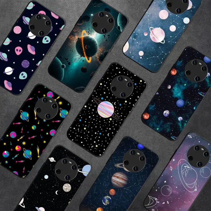

Planets Space Phone Case For Huawei Y5 Y62019 Y52018 Y92019 funda case for 9prime2019