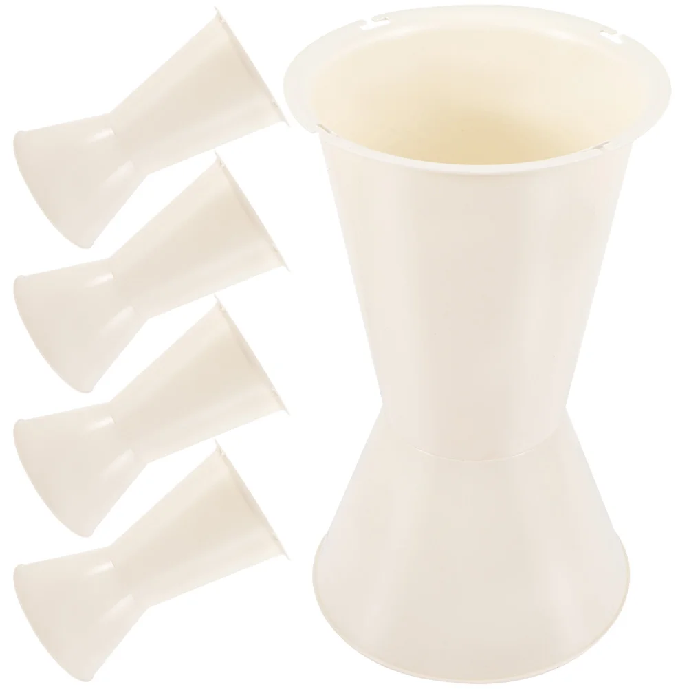 

5 Pcs Bouquet Holder Stand Table Flower Craft Supplies Wedding Bouquets Decorative Bride Base Artificial Flowers