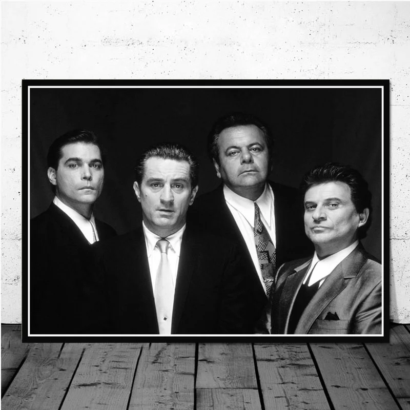 

Godfather Scarface Sopranos Movie posters and prints vintage decor Picture Canvas Painting aesthetic room decor Quadro