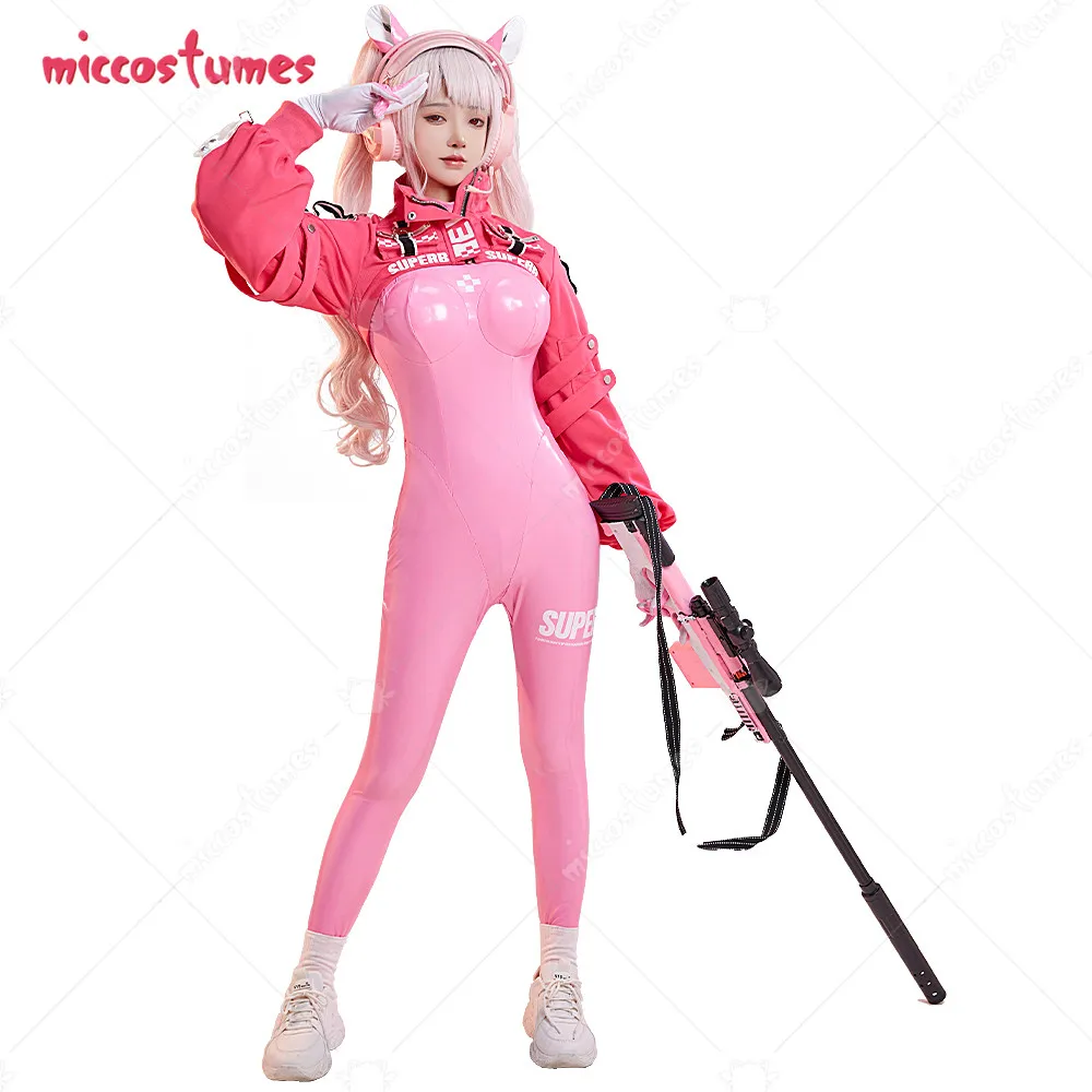 

Women Alice Cosplay Costume Bodysuit Set