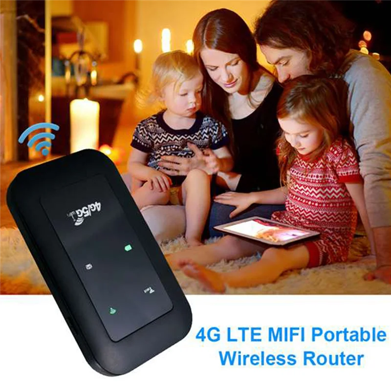 Pocket 4G LTE Router WiFi Repeater Network Expander Mobile Hotspot Wireless Mifi Modem Router with SIM Card Slot images - 6