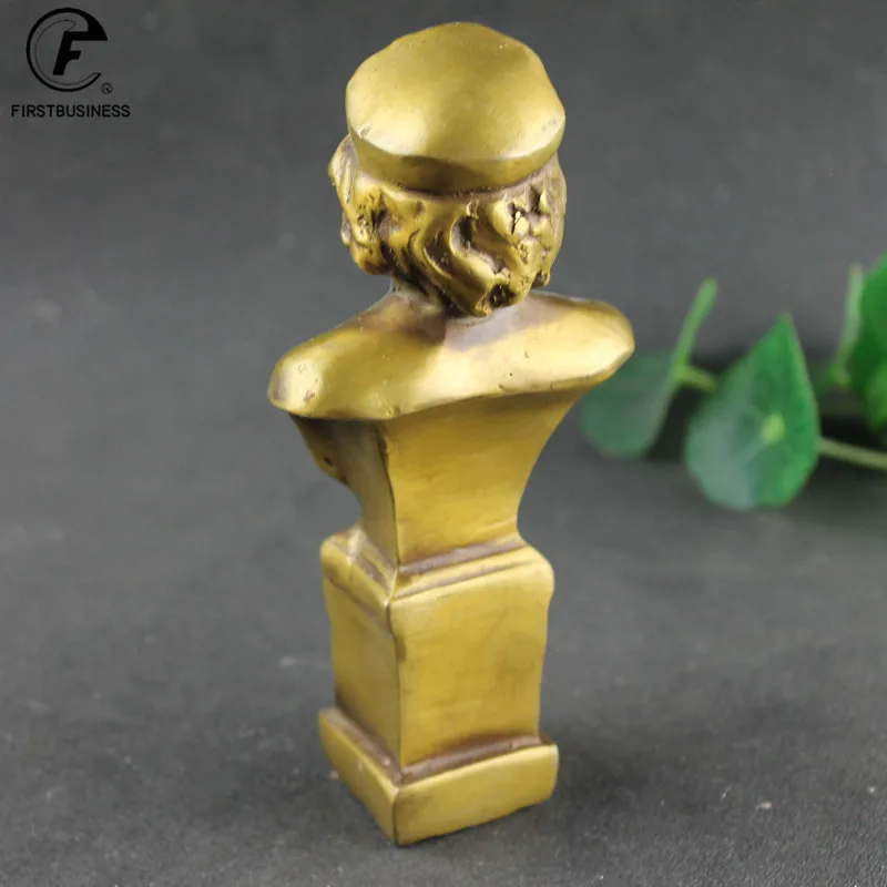 Античная латунная Статуэтка большой лидер Южной Америки Che Guevara Бюст Бронзовая