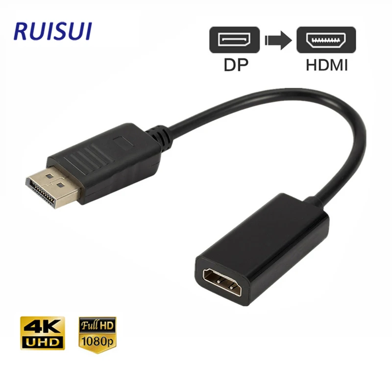 Кабель-адаптер 4K Displayport 1080P DP вход видео аудио кабель для подключения монитора