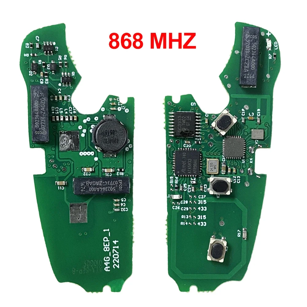 Умный флип-ключ SUPERKEY для AUDI A6 Q7 S6 RS6 8E чип 2006 315 434 МГц 4F0837220AK 4F0837220AF 4F0 868 220AF 837
