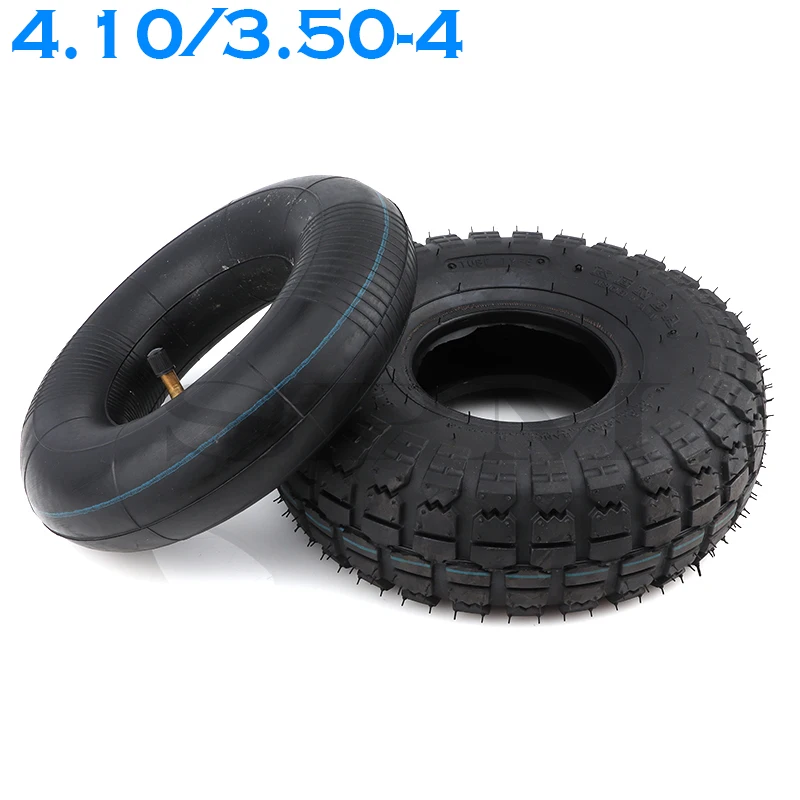 Neumático exterior interior de alta calidad para patinete eléctrico, 4,10/3,50-4, 410/350