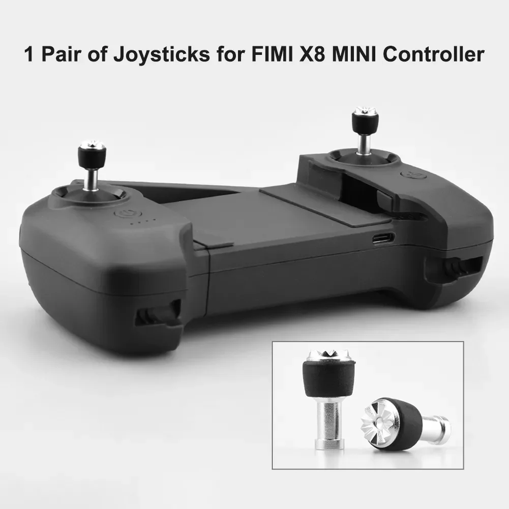 

Drone Anti-Slip Detachable Controller Sticks for FIMI X8 MINI Drone Remote Controller Replacement Thumb Rocker Joystick