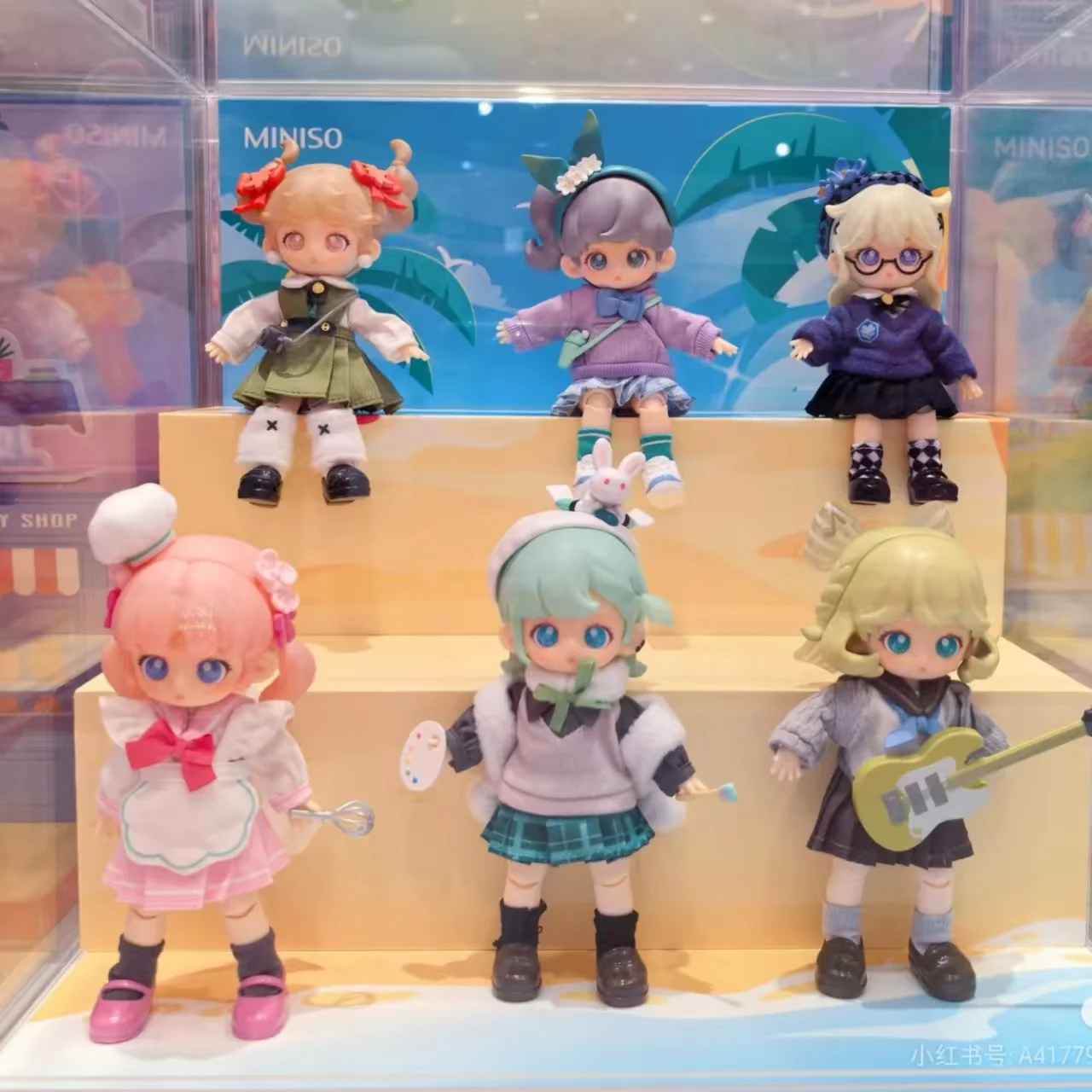 Фото Коллекционная фигурка-кукла 1/12 BJD, подвижная, серия Mystery Box Nyzaii 2-го поколения, серия Club Recruitment, 14 см, в закрытой упаковке, для переодевания №2