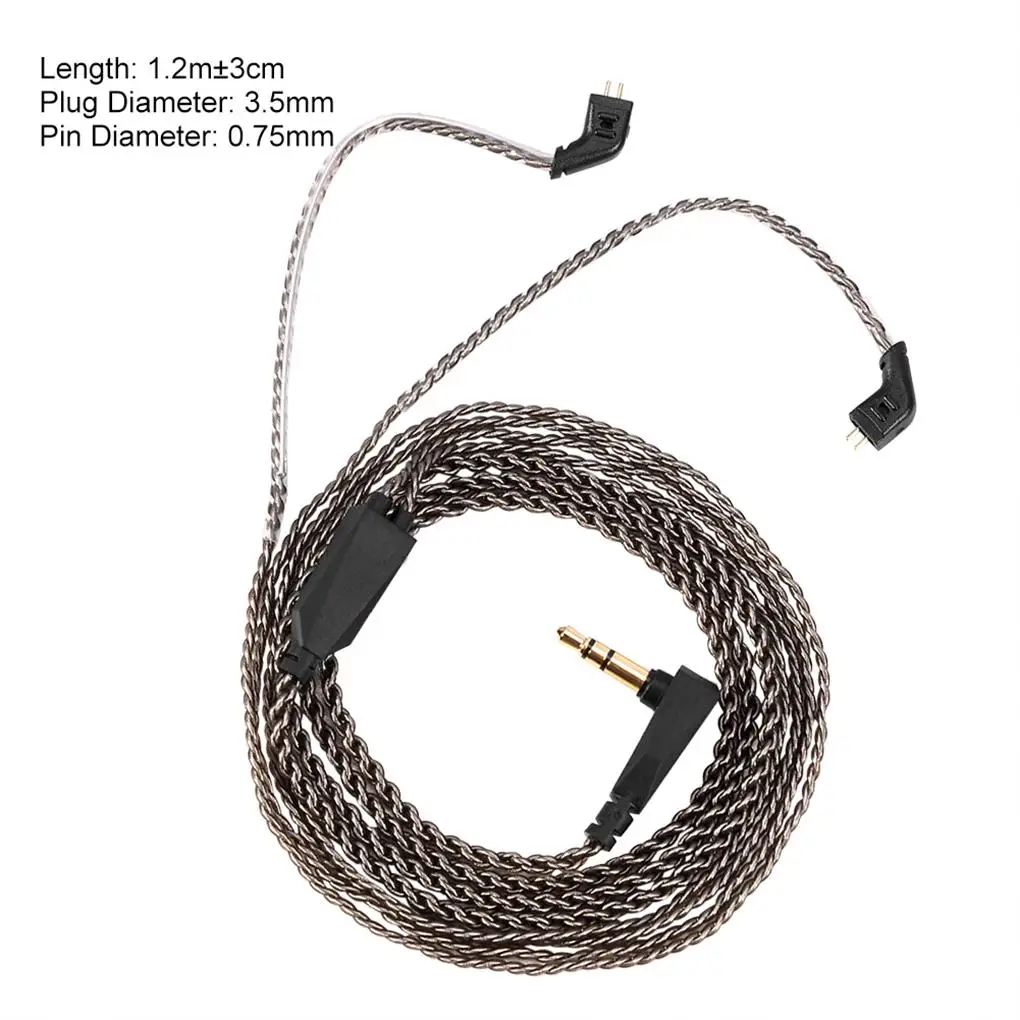 

Аудиошнур, кабель для наушников, соединительный провод, заменяемая деталь, компактный складной дизайн, игровые аксессуары, разъем для наушн...