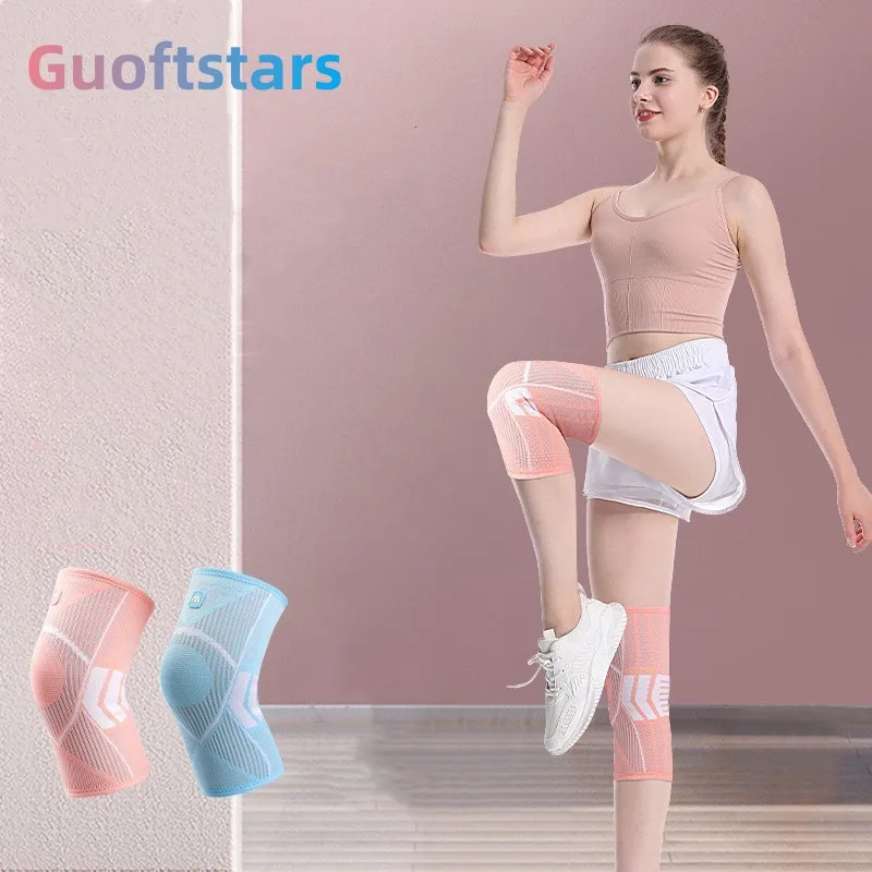 Guoftstars Sports Knee Pads For Women Men Support Knee Brace Fitness Gear Basketball Volleyball Protector Compression Sleeve