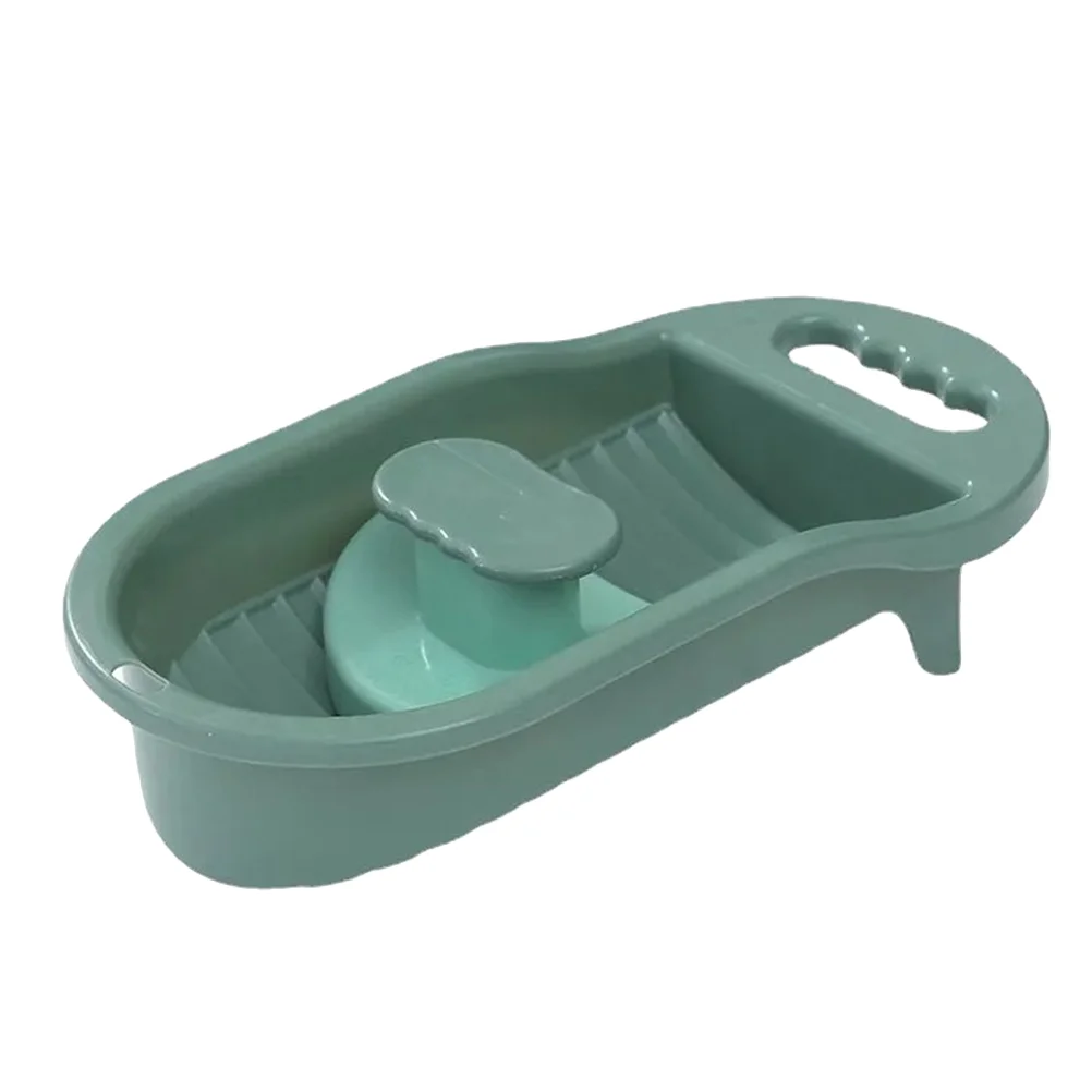 

Board Washboard Washing Clothes Laundry Hand Wash Minimanualplastic Scrubbing Scrub Washboards Cloth Antiskid Scrubber Bucket