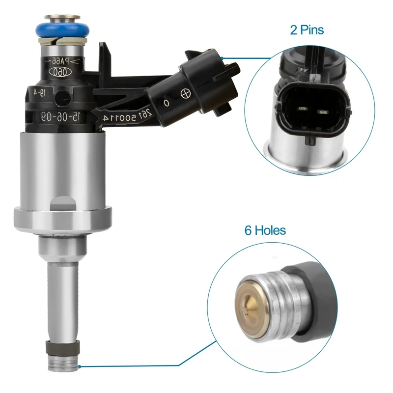 4 шт. топливная форсунка для Buick Enclave Lacrosse Cadillac Chevrolet GMC 0261500114 12638530 12632255 12611545