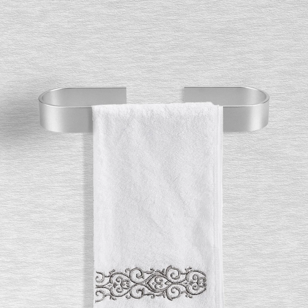 

Space Aluminum Bathroom Towels Rack Hanger Wall Mounted Hanger Bathroom Accessories