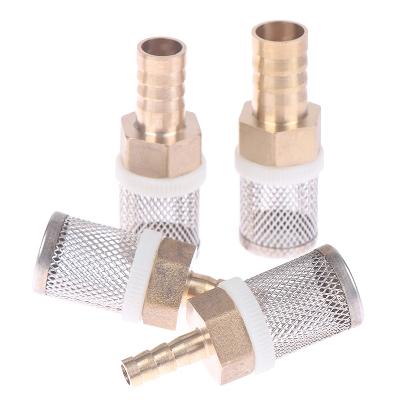 

6MM-19MM Hose Filter Car Wash Garden Irrigation Filter Brass Strainer Sprayer Pump Filtering Net Stainless Steel Mesh Filter