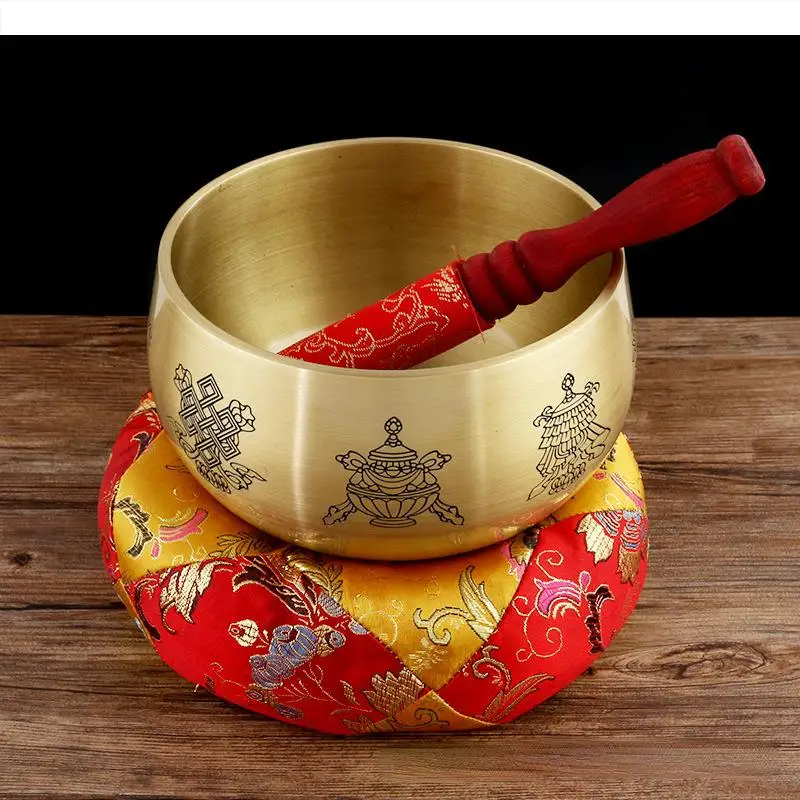 Латунная чаша Будды со звуком волшебное оружие для пения Йога медитация лечение