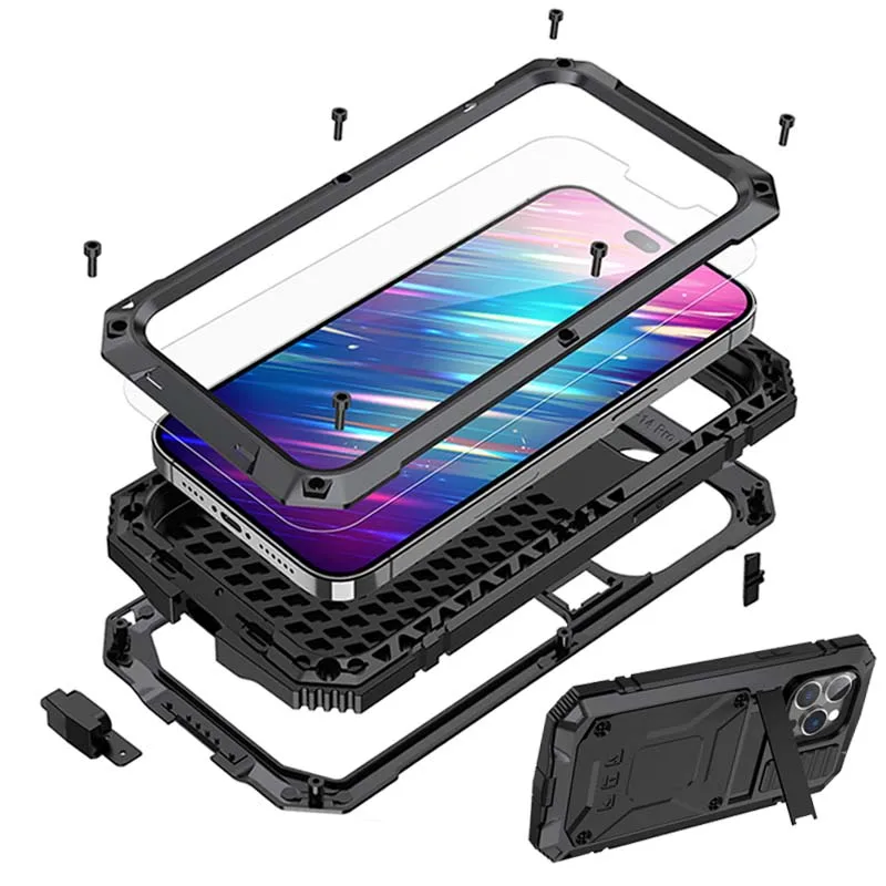 

Металлическая защита для Iphone 14 13 12 Pro Max