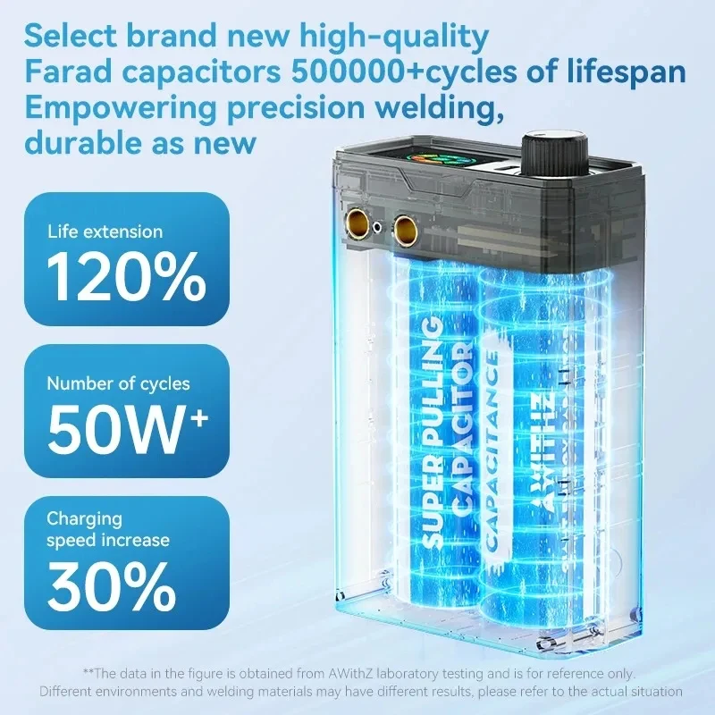 Фото AWithZ UKF Farad Capacitor Spot hine Сварка никелевых листов для литиевых батарей №3