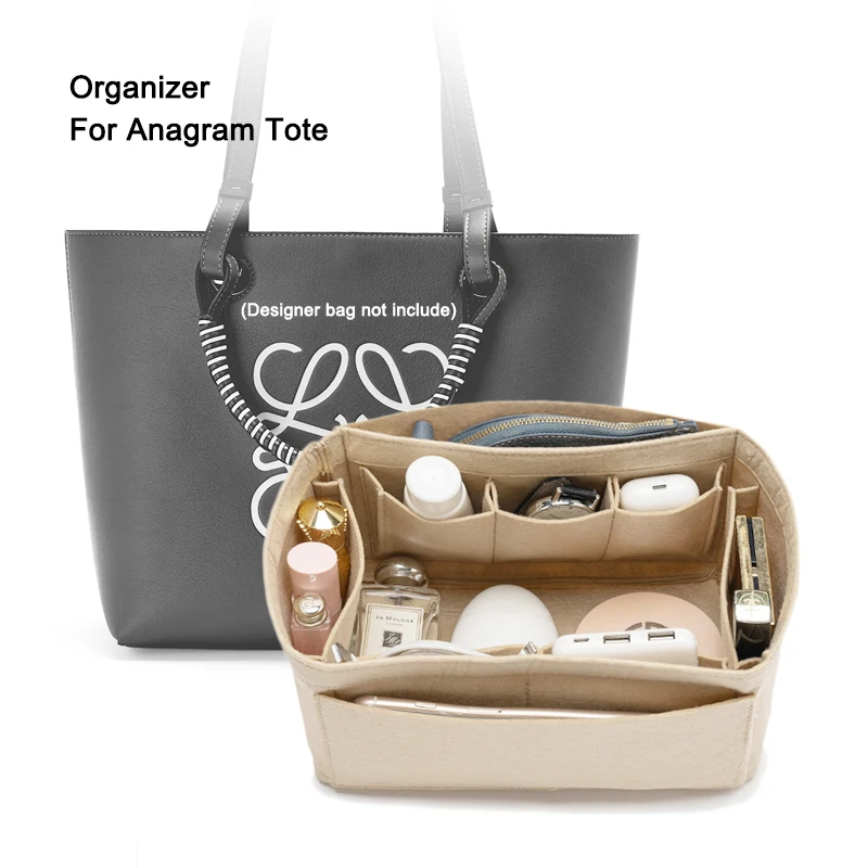 

Органайзер для кошелька по индивидуальному размеру, фетровая подкладка для сумки с карманом для телефона, сумка-тоут для формирования, для ...