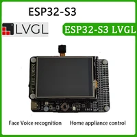 nvarcher esp32 s3 lvgl touch screen development board artificial intelligence voice face recognition diy stm