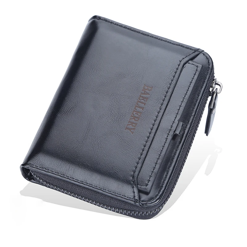 High Quality Men's Wallet High Quality Card Holder PU Leather Wallets for Men Coin Purse Luxury Designer Card Purse Male