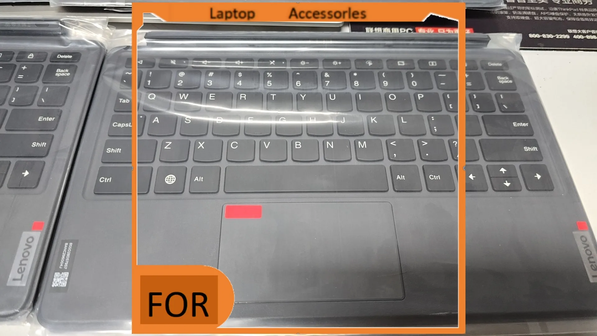 Фото Новая клавиатура HJ для Lenovo Tab Pad Plus 2023, 11,5 дюймов, TB350FU TB350XU, магнитная клавиатура для планшета KB565U, только клавиатура без крышки №1