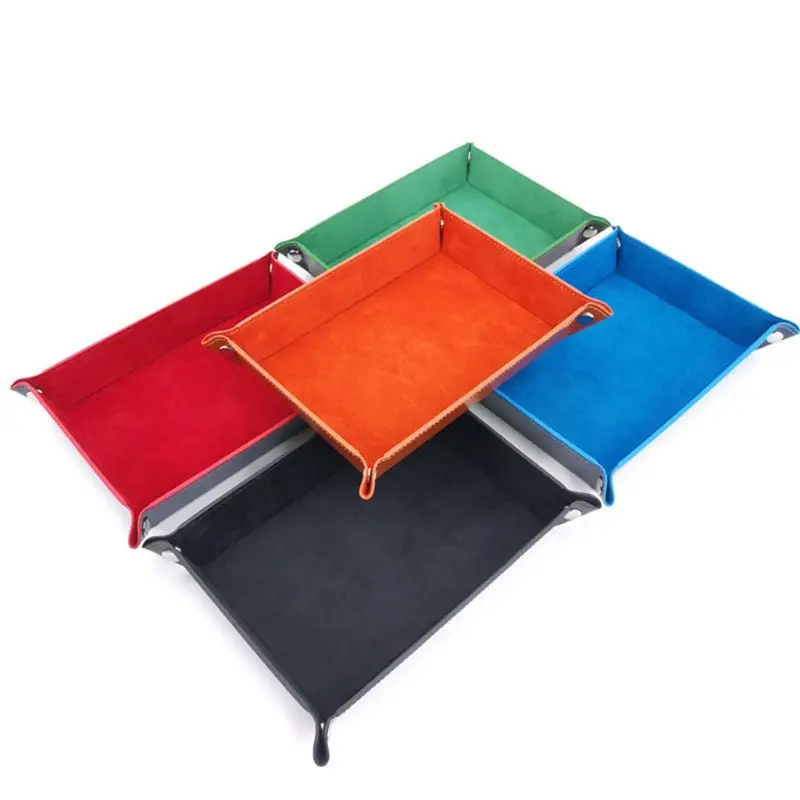 

PU Leather Mat Handmade Game Tabletop Display Box Board Game NEW