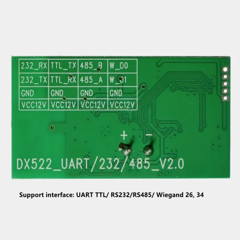 Беспроводной RFID-считыватель Taidacent, модуль 13,56 МГц125 кГц, двухчастотный, для ICID карт, 3,3В5В12В, Wiegand WG26WG34, последовательный интерфейс UARTRS485 (art.: 3920dcb463219) - 3920dcb463219