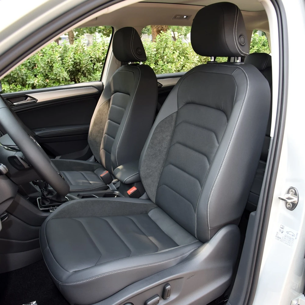 Чехлы из искусственной кожи на автомобильные сиденья для Volkswagen VW Tiguan Allspace 2019 2020