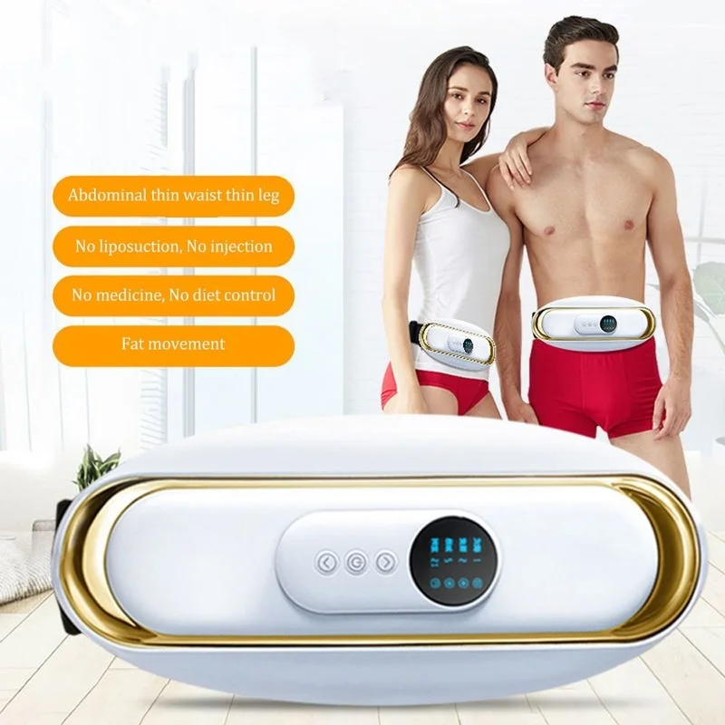 

Electric Thin Belt Slimming Machine Fitness Body Massager EMS Losing Weight Belly Cellulite Fat Burning Abdominal Muscle Trainer
