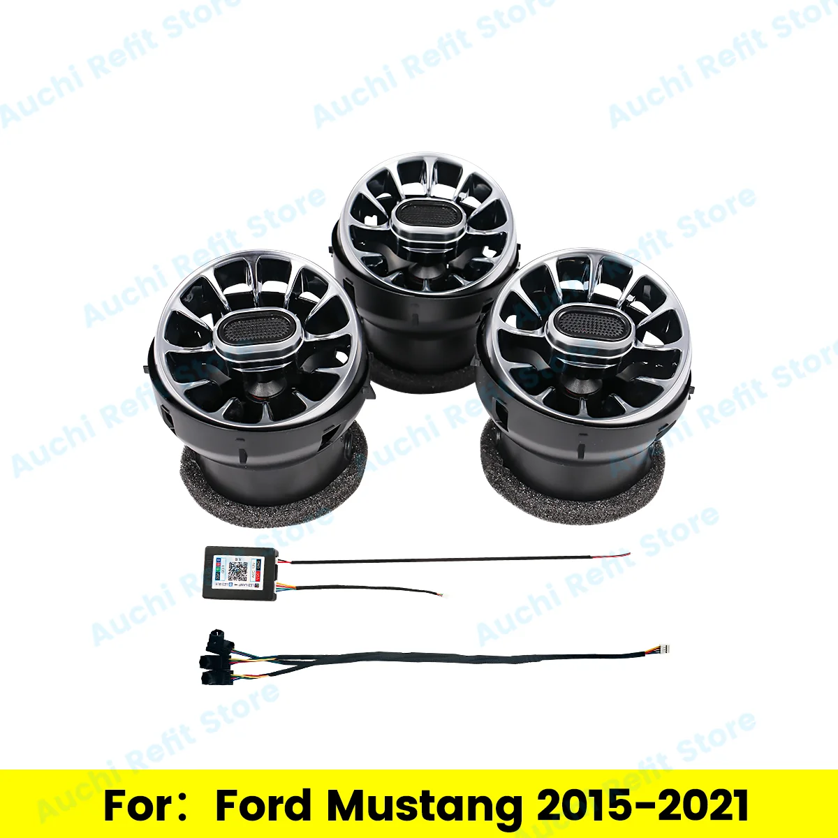 

Ford Mustang 2015-2021 Светодиодные Вентиляционные Отверстия 256 Цветов Автомобильный Турбокомпрессор Кондиционер Насадка Упр...