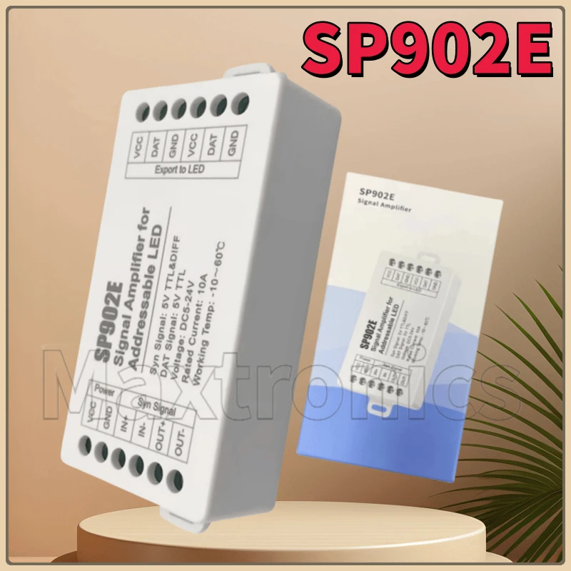 SP902E Усилитель сигнала для светодиодных лент Maxtronics