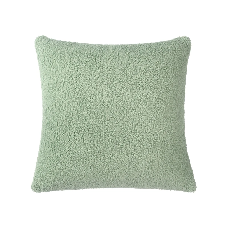 

Plush Fleece Pillow Cover 45x45cm Square Decorative Cushion Covers Supplies