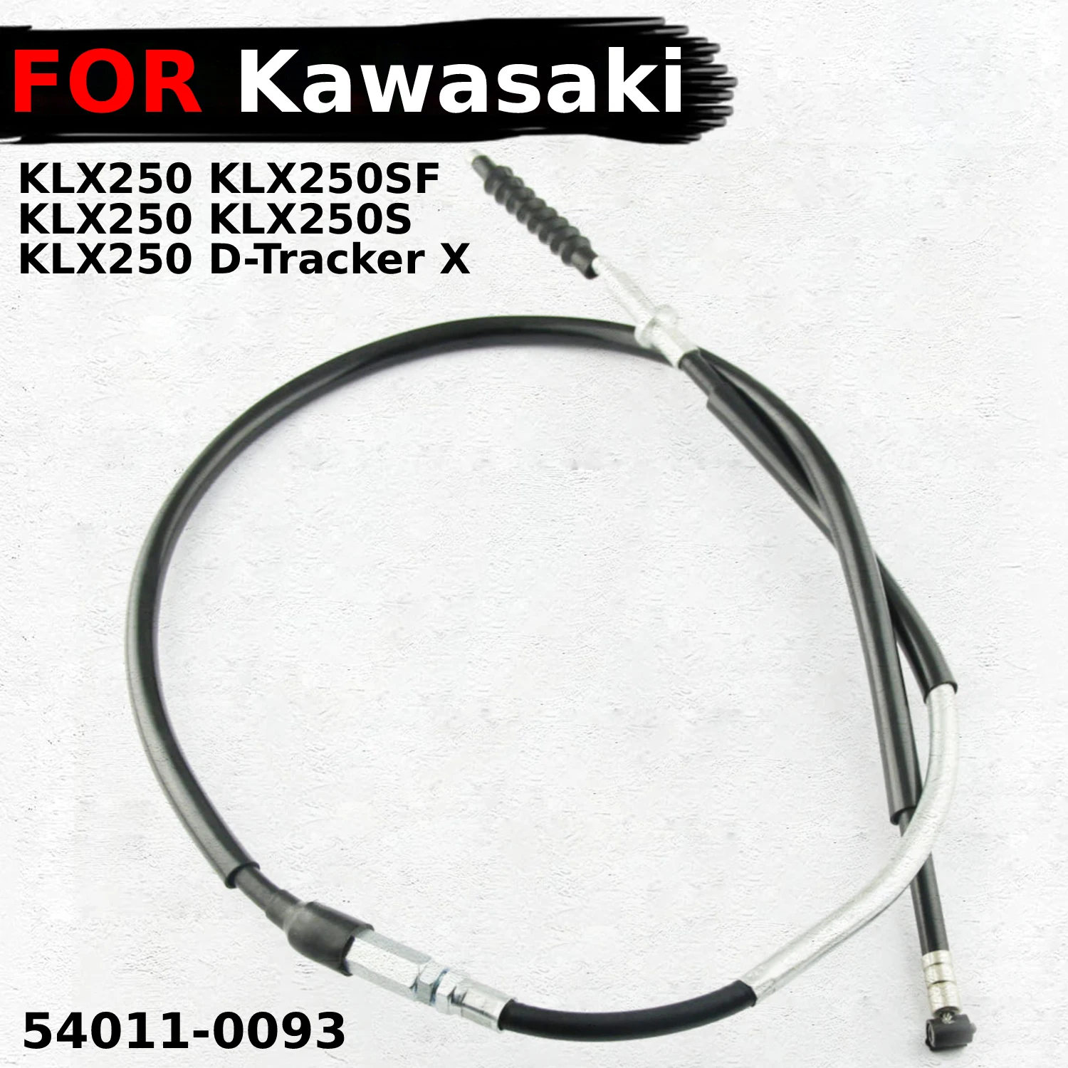 

Аксессуары для мотоциклов, кабель сцепления, стальная проволочная линия для Kawasaki KLX250S D-Tracker X KLX250 KLX250SF 2009 2010 - 2010 54011-0093