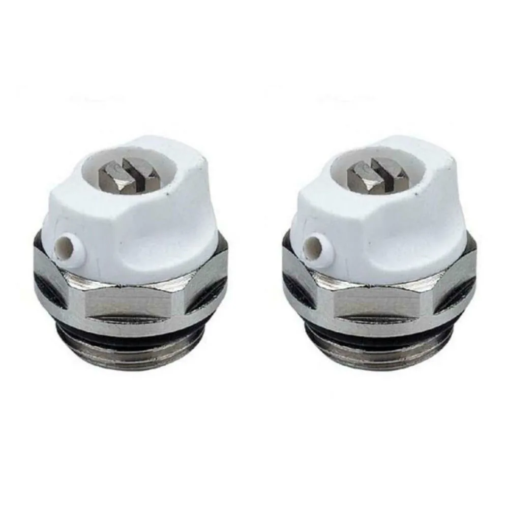 

1/5pcs 1/2 Inch Air Vent Radiator Bleed Valve Blanking Plug Manual Heating Valve For Central Heating Systems Manual Ventilation