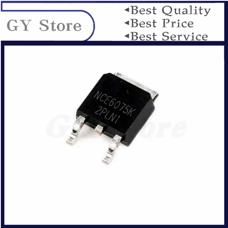 10 шт NCE6075K TO252 NCE6075 TO-252 6075K MOSFET-N 60V 75A