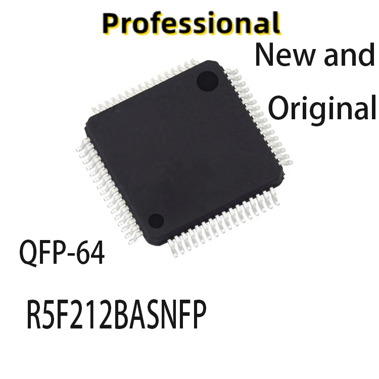 

2PCS New and Original R5F212BA QFP-64 R5F212BASNFP