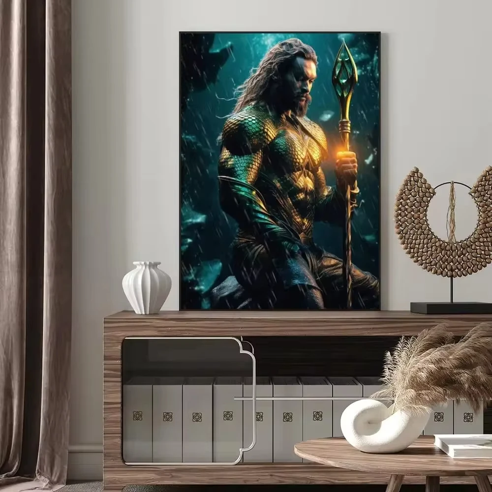 Постер из комиксов Aquaman Jason Momoa бумажный плакат с принтом для дома спальни входа в