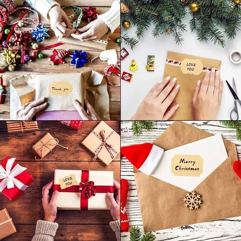 300 шт./рулон наклейки для выпечки тортов