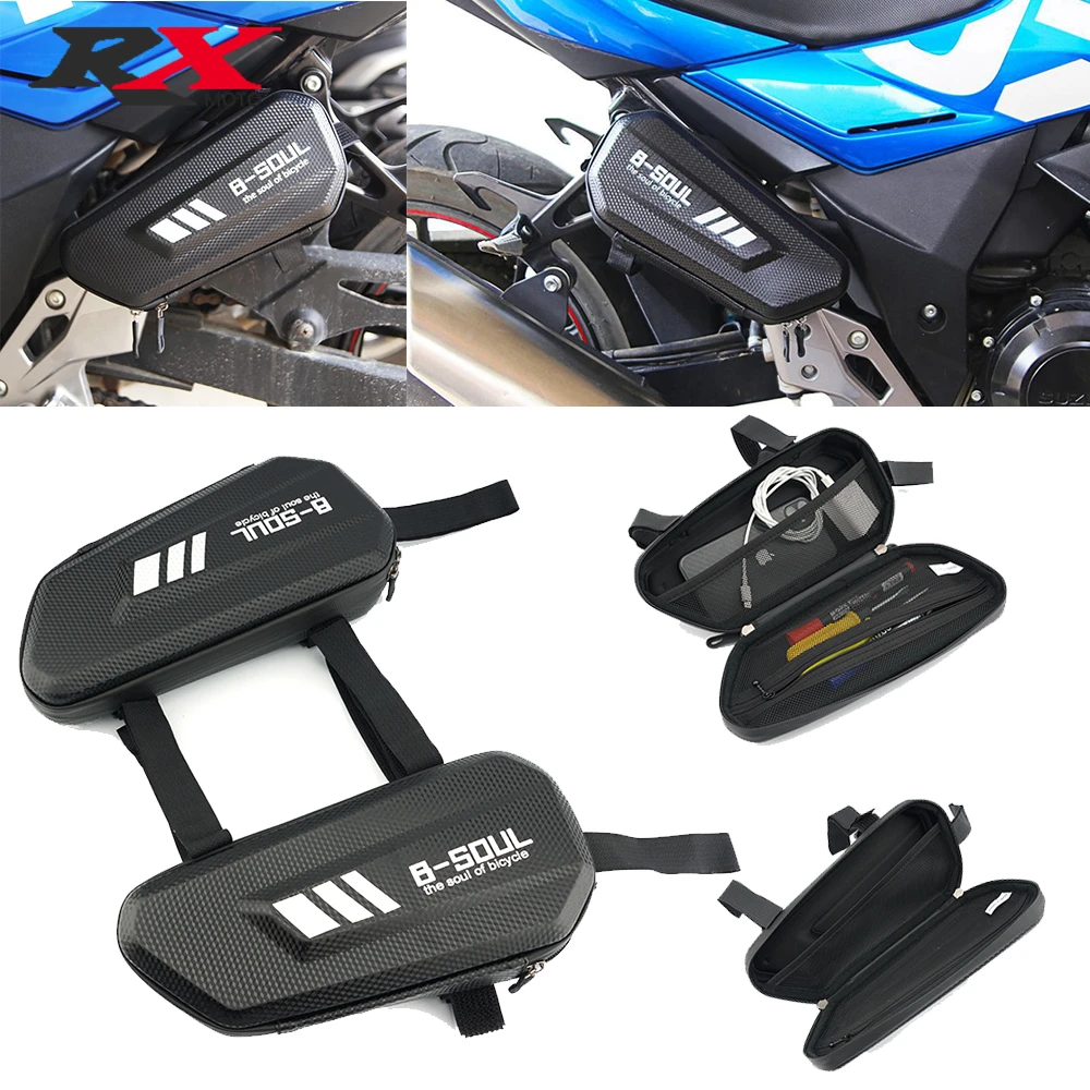 

For SUZUKI GSR400 GSR600 GSR750 GSR 400 600 750 Universal Motorcycle Accessories side bag modification waterproof triangle bag