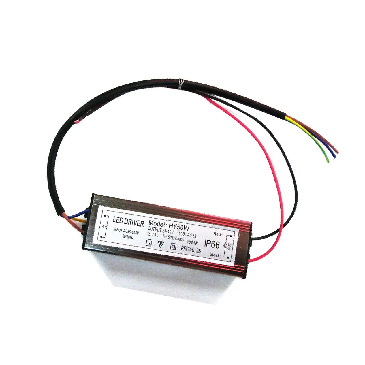 

50W LED Driver AC85-265V to 25-40V for Strip Power Supply Adapter for Party