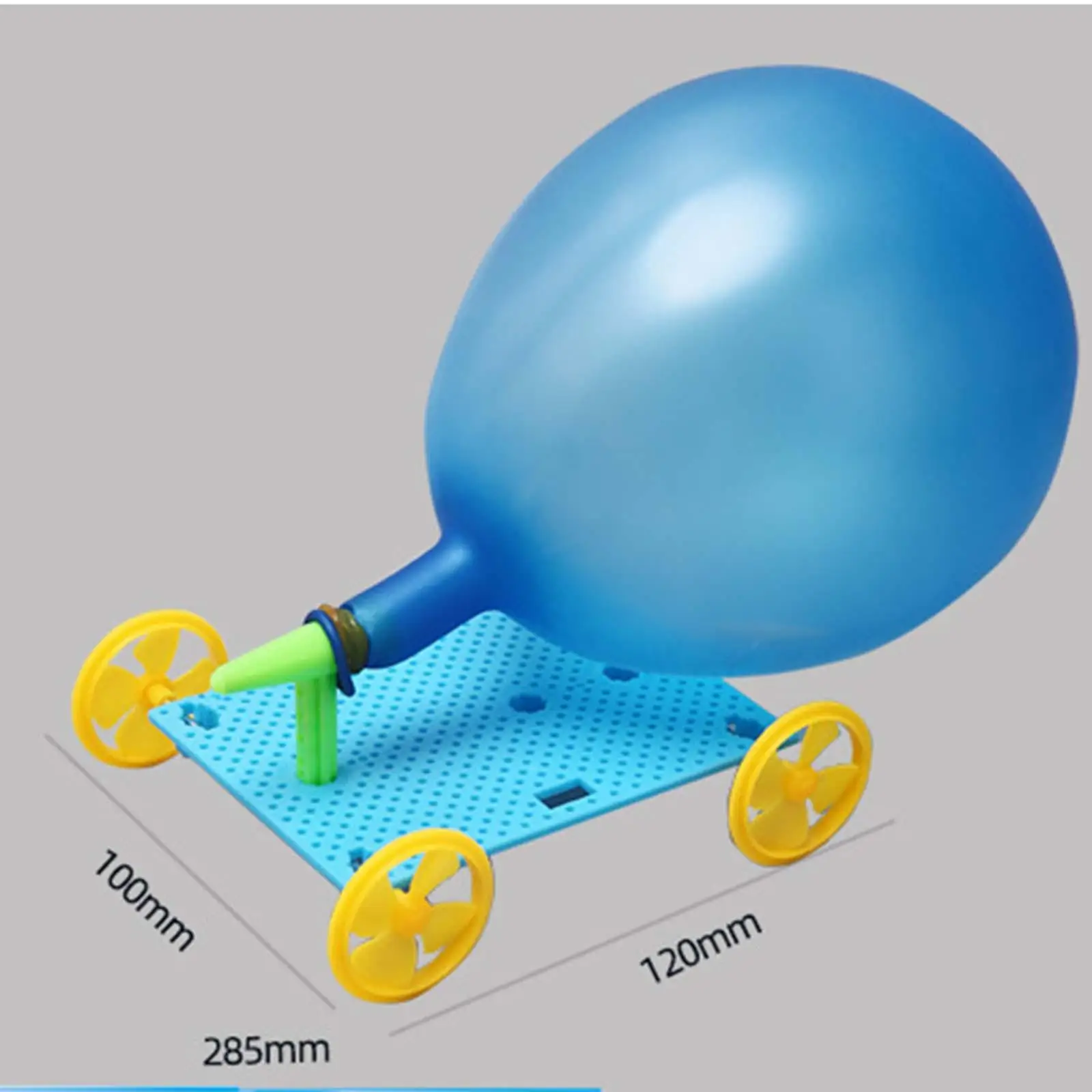 Самодельный воздушный шар автомобиль гонщик 3D головоломка для малышей детей