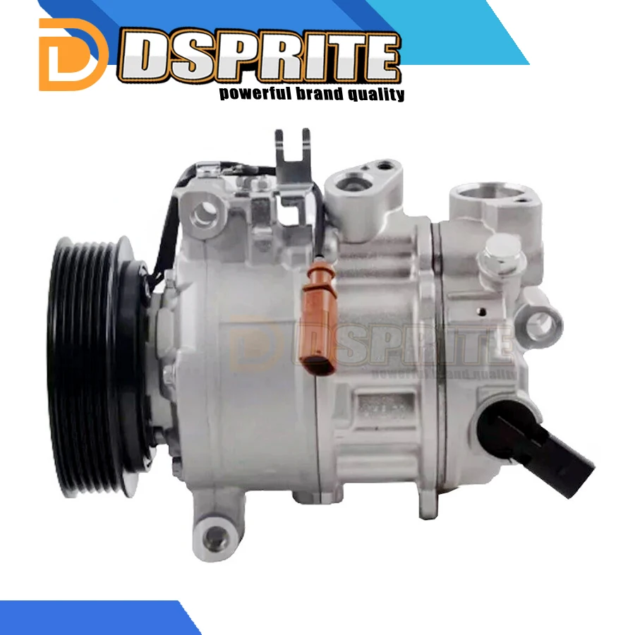Фото Компрессор кондиционера для Audi A4 8K2 8K5 8KH B8 2.0 TDI 8T0816803F 447280-7031 4472807032 4G0260805AB 4G0260805AC 8T0260805F №4