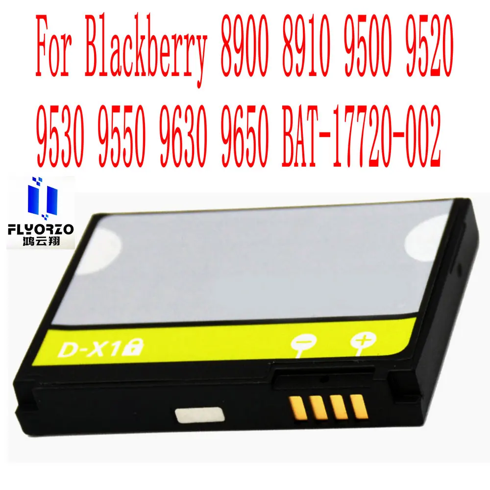 

100% Brand new High Quality 1380mAh D-X1 DX1 For Blackberry 8900 8910 9500 9520 9530 9550 9630 9650 Mobile Phone