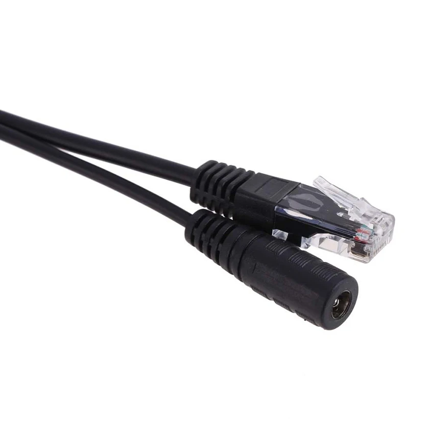 Кабель POE для IP-камеры Пассивный адаптер Power Over Ethernet разветвитель инжектор RJ45