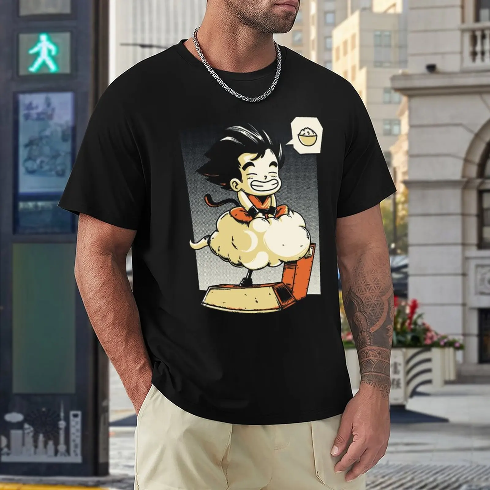 

Mechanic Cloud Gokuer Unique T-shirts High Grade Leisure Eur Size