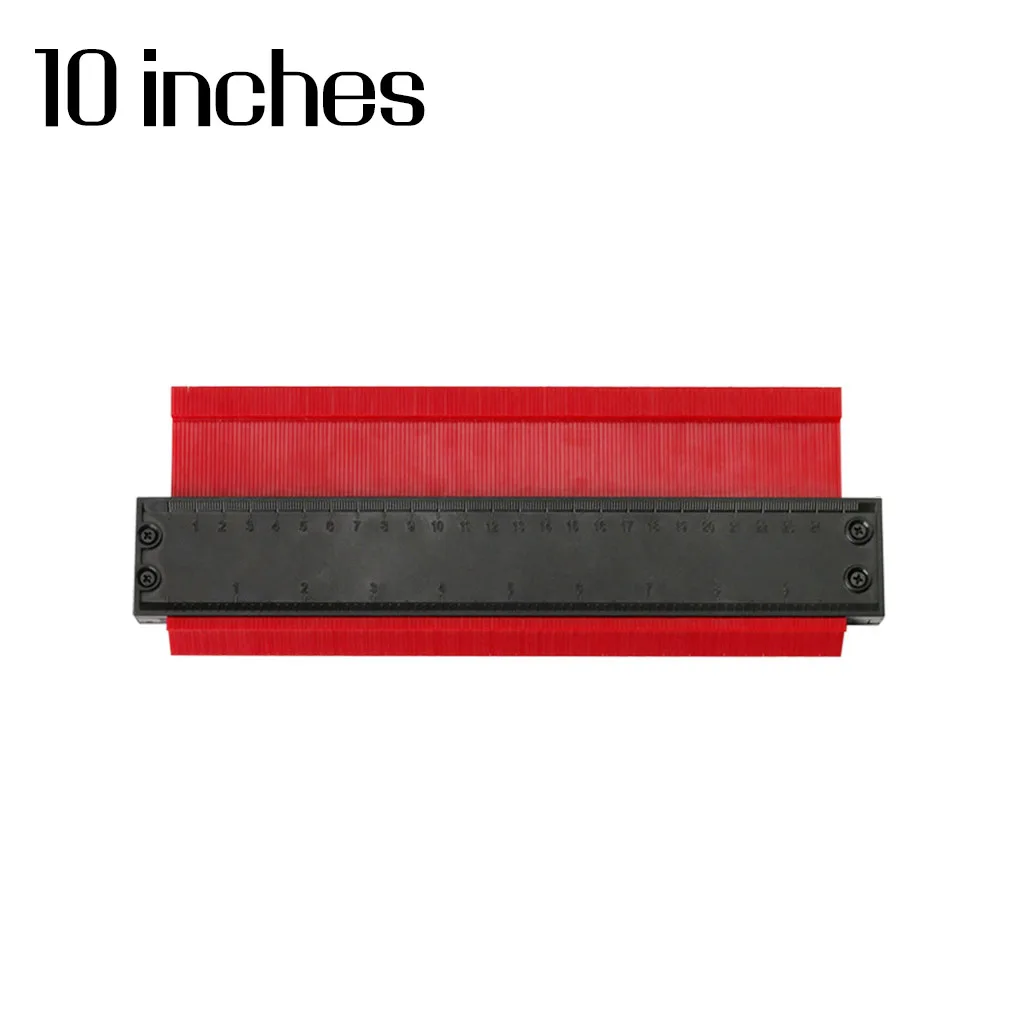 

Shape Plastic Profile Gauge Irregular ABS Plastic Contour Gauge Profile Ruler Mark Measure Tool